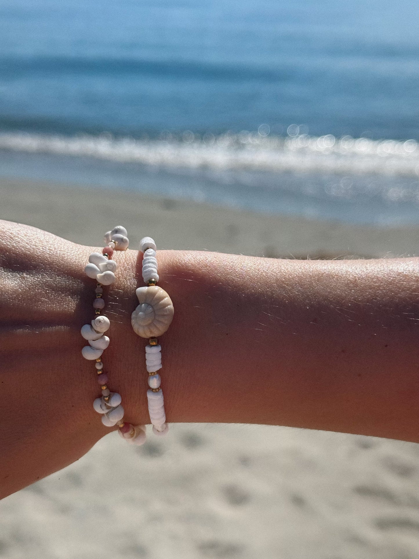 accumulation bracelets tendances été fait main